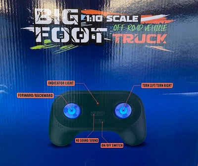 RUSCO BIG FOOT 1:10 SCALE OFF ROAD VEHICLE - Toyworld Frankston