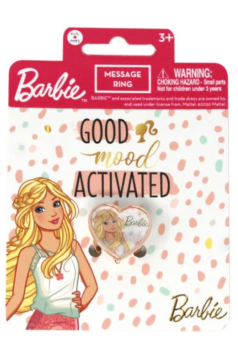 BARBIE GOOD MOOD ACTIVATED RING - Toyworld Frankston