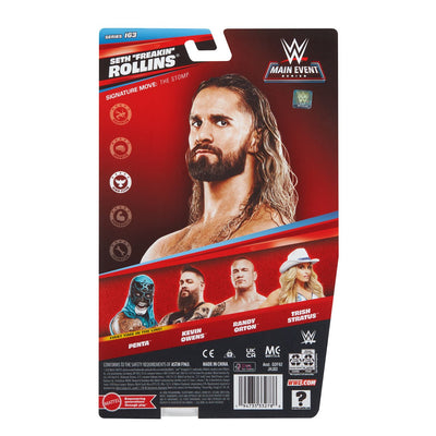 WWE MAIN EVENT SERIES 163 - SETH "FREAKIN" ROLLINS - Toyworld Frankston