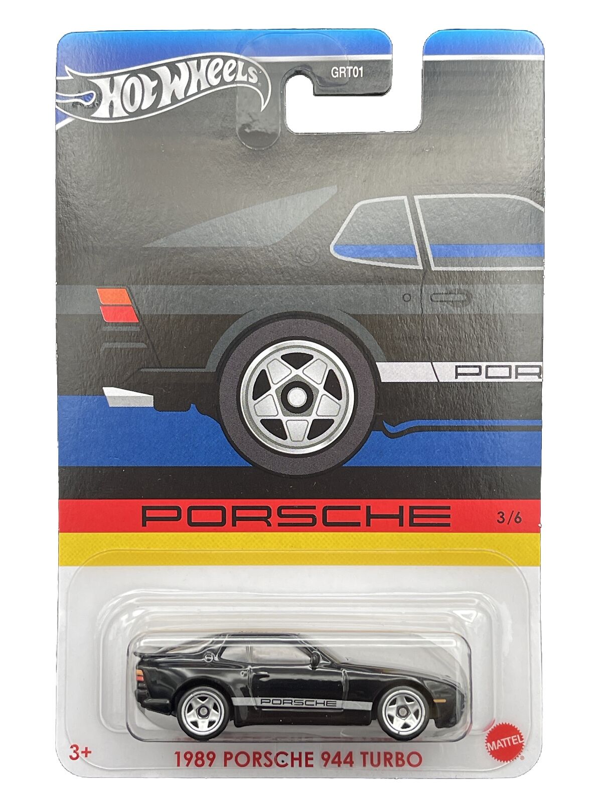 HOT WHEELS THEMED - 1989 PORSCHE 944 TURBO  3/6 - Toyworld Frankston
