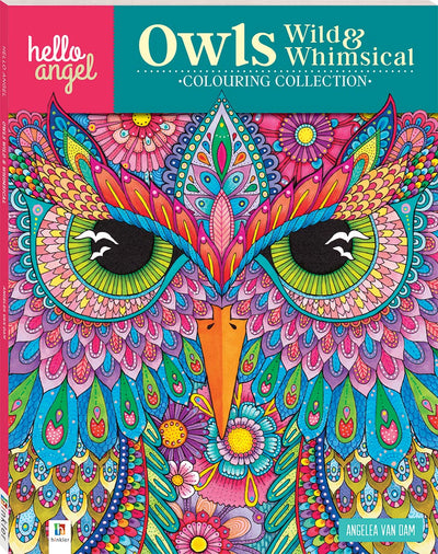 COLOURING COLLECTION - OWLS - Toyworld Frankston