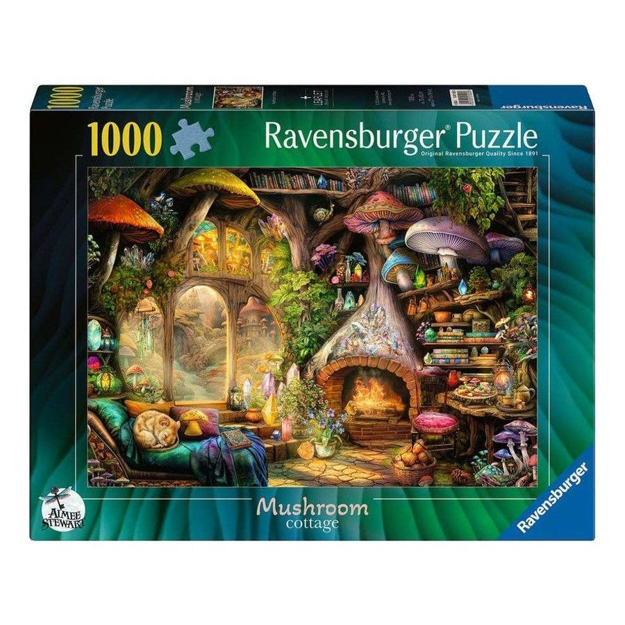 RAVENSBURGER - MUSHROOM COTTAGE 1000 PIECE PUZZLE