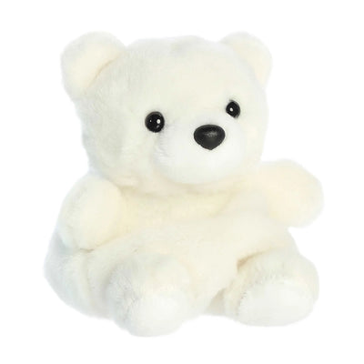 PALM PALS - PUCK POLAR BEAR 5" PLUSH - Toyworld Frankston
