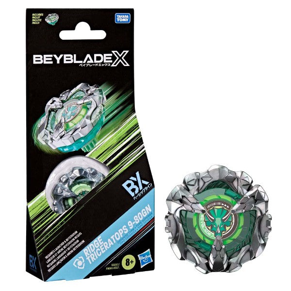 BEYBLADE X BOOSTER SINGLE - RIDGE TRICERATOPS 9-80GN