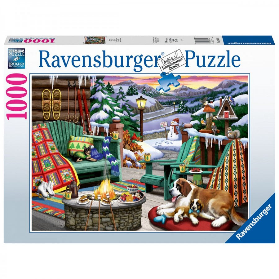 RAVENSBURGER - APRES ALL DAY 1000 PIECE PUZZLE - Toyworld Frankston