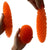 MORPH FIDGET WORM - ORANGE - Toyworld Frankston