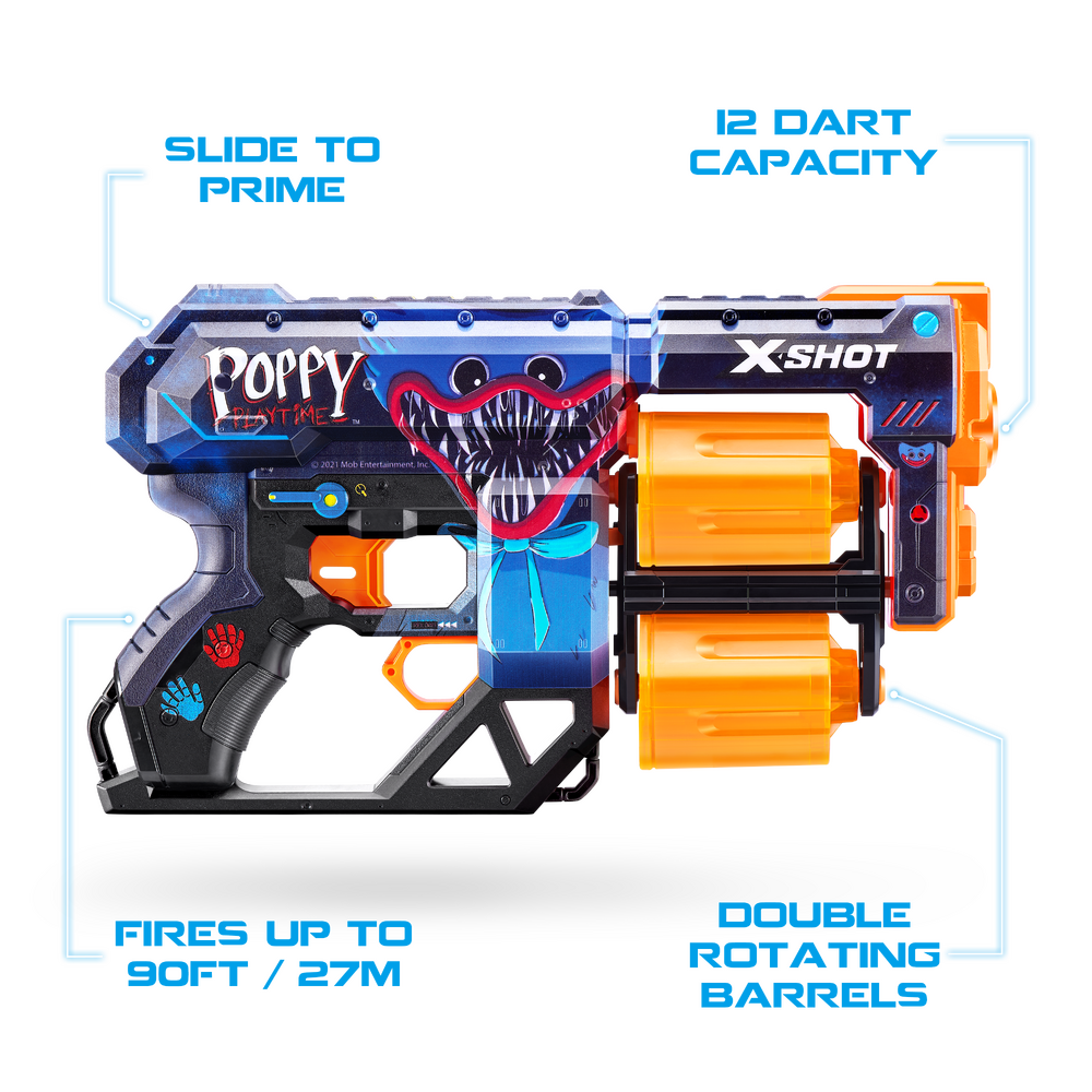 ZURU XSHOT - POPPY PLAYTIME - Toyworld Frankston