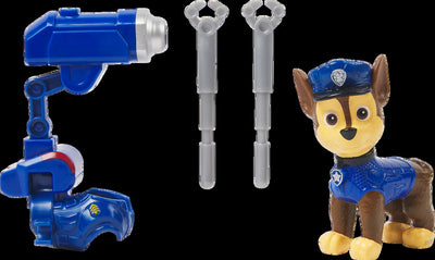 PAW PATROL - THE MIGHTY MOVIE - CHASE FIGURINE - Toyworld Frankston