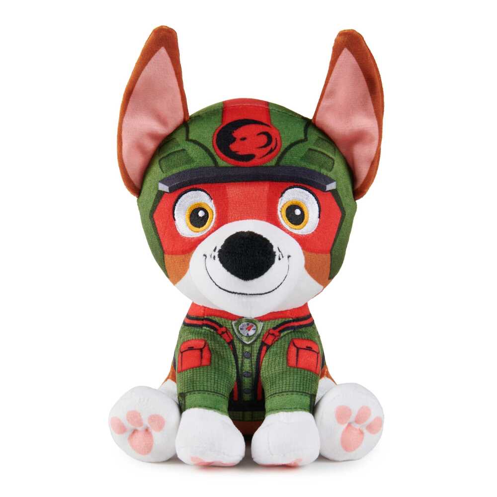 PAW PATROL JUNGLE PUPS - TRACKER 20CM PLUSH - Toyworld Frankston