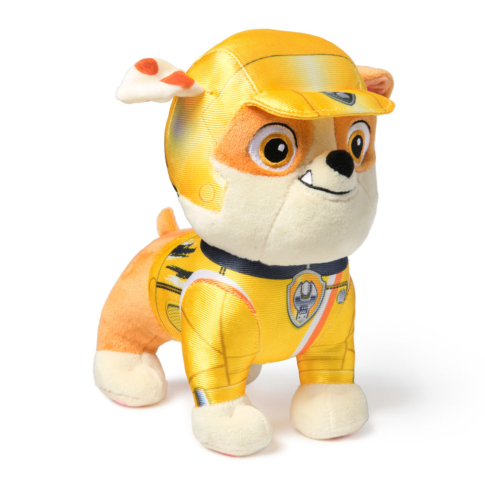 PAW PATROL RESCUE WHEELS RUBBLE PLUSH - Toyworld Frankston