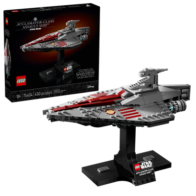 LEGO 75404 STAR WARS ACCLAMATOR CLASS ASSAULT SHIP - Toyworld Frankston