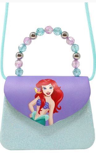 PINK POPPY DISNEY PRINCESS ARIEL PRINT HARD HANDBAG - Toyworld Frankston