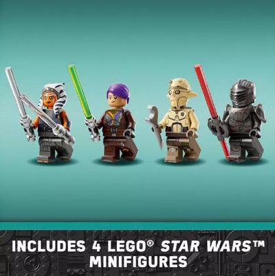 LEGO STAR WARS 75362 AHSOKA TANOS T-6 JEDI SHUTTLE - Toyworld Frankston