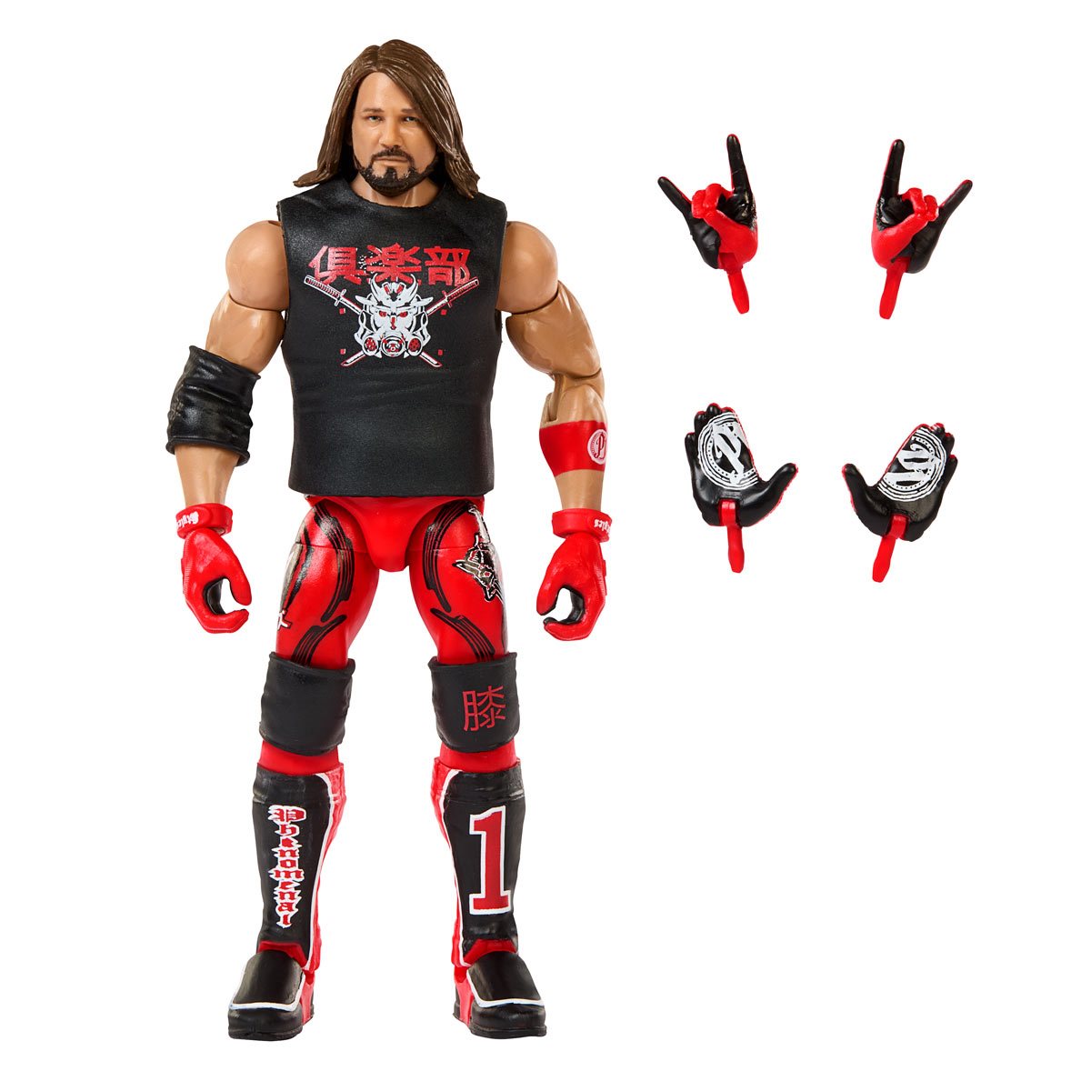 WWE ELITE FIGURE - SERIES 104 - AJ STYLES - Toyworld Frankston