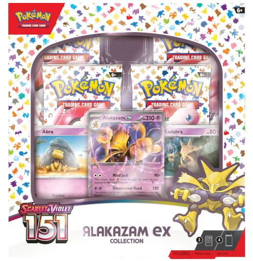 POKEMON TCG SCARLET AND VIOLET - 151 COLLECTION - ALAKAZAM EX - Toyworld Frankston