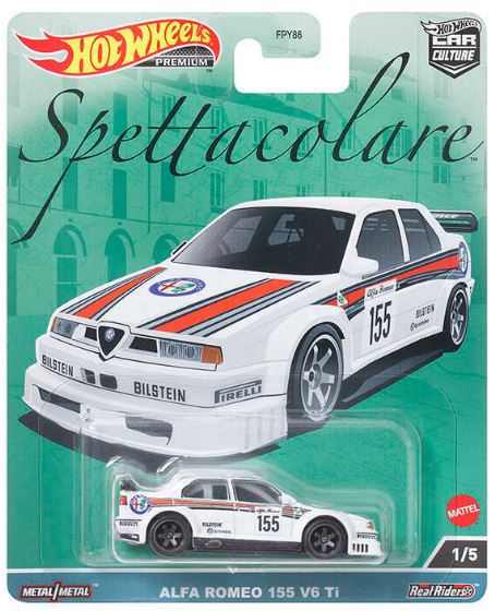 HOT WHEELS - SPETTACOLARE - ALFA ROMEO 155 V6 TI - Toyworld Frankston