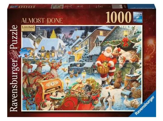 RAVENSBURGER 175475 ALMOST DONE 1000 PIECE PUZZLE - Toyworld Frankston
