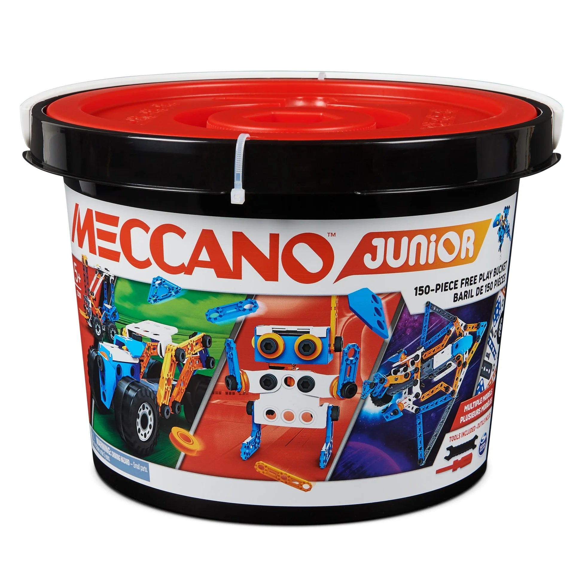 MECCANO JUNIOR 150 FREE PLAY BUCKET