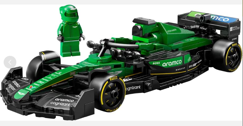 LEGO SPEED CHAMPIONS 77245 ASTON MARTIN ARAMCO F1® AMR24 RACE CAR - Toyworld Frankston