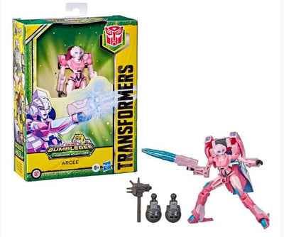 TRANSFORMERS CYBERVERSE ADVENTURES DELUXE FIGURE - ARCEE - Toyworld Frankston