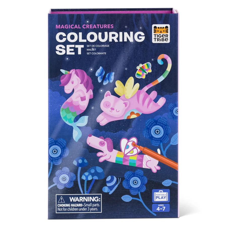 TIGER TRIBE COLOURING SET - MAGICAL CREATURES - Toyworld Frankston
