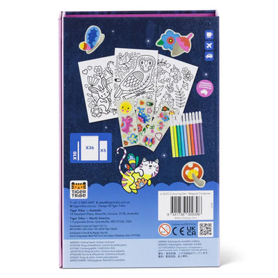 TIGER TRIBE COLOURING SET - MAGICAL CREATURES - Toyworld Frankston