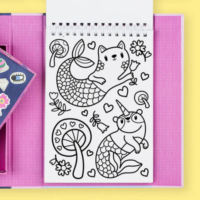 TIGER TRIBE COLOURING SET - MAGICAL CREATURES - Toyworld Frankston