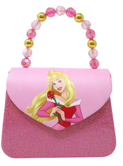 PINK POPPY DISNEY PRINCESS AURORA PRINT HARD HANDBAG - Toyworld Frankston