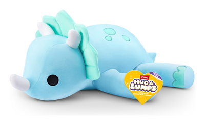 ZURU HUG-A-LUMPS WEIGHTED PLUSH DELILAH THE DINOSAUR - Toyworld Frankston