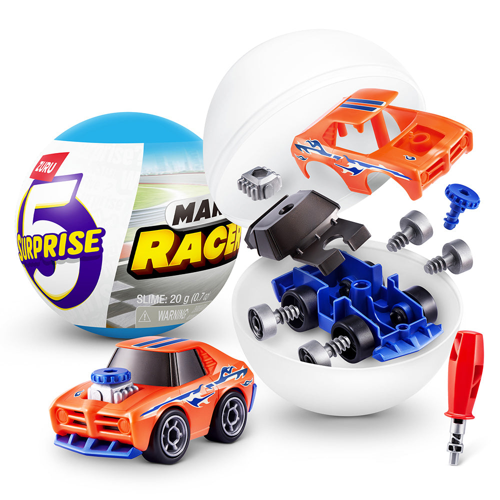 ZURU 5 SUPRISE - MAKE A RACER SERIES 1 - Toyworld Frankston