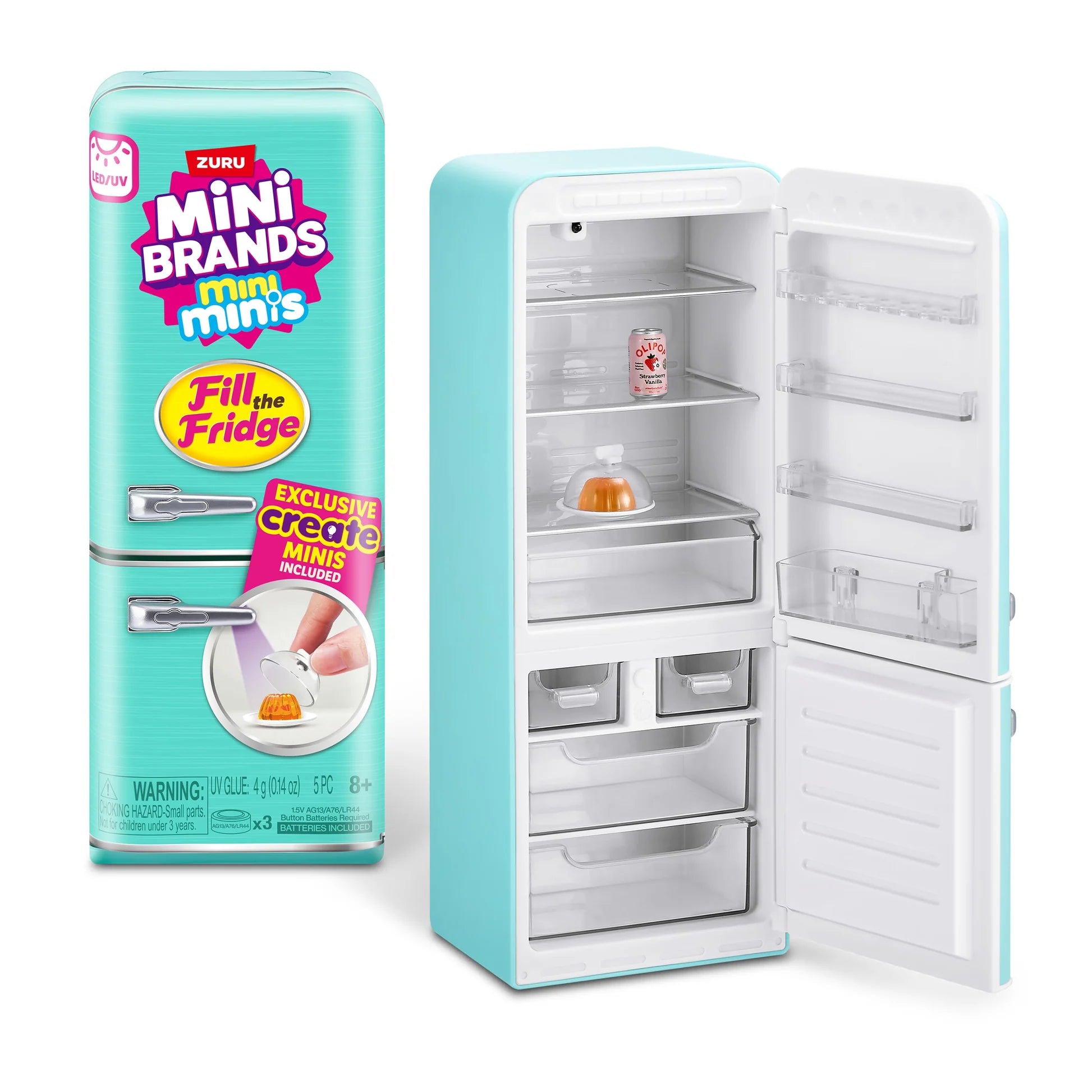 ZURU MINI BRANDS FILL THE FRIDGE PLAYSET SERIES 1 - Toyworld Frankston