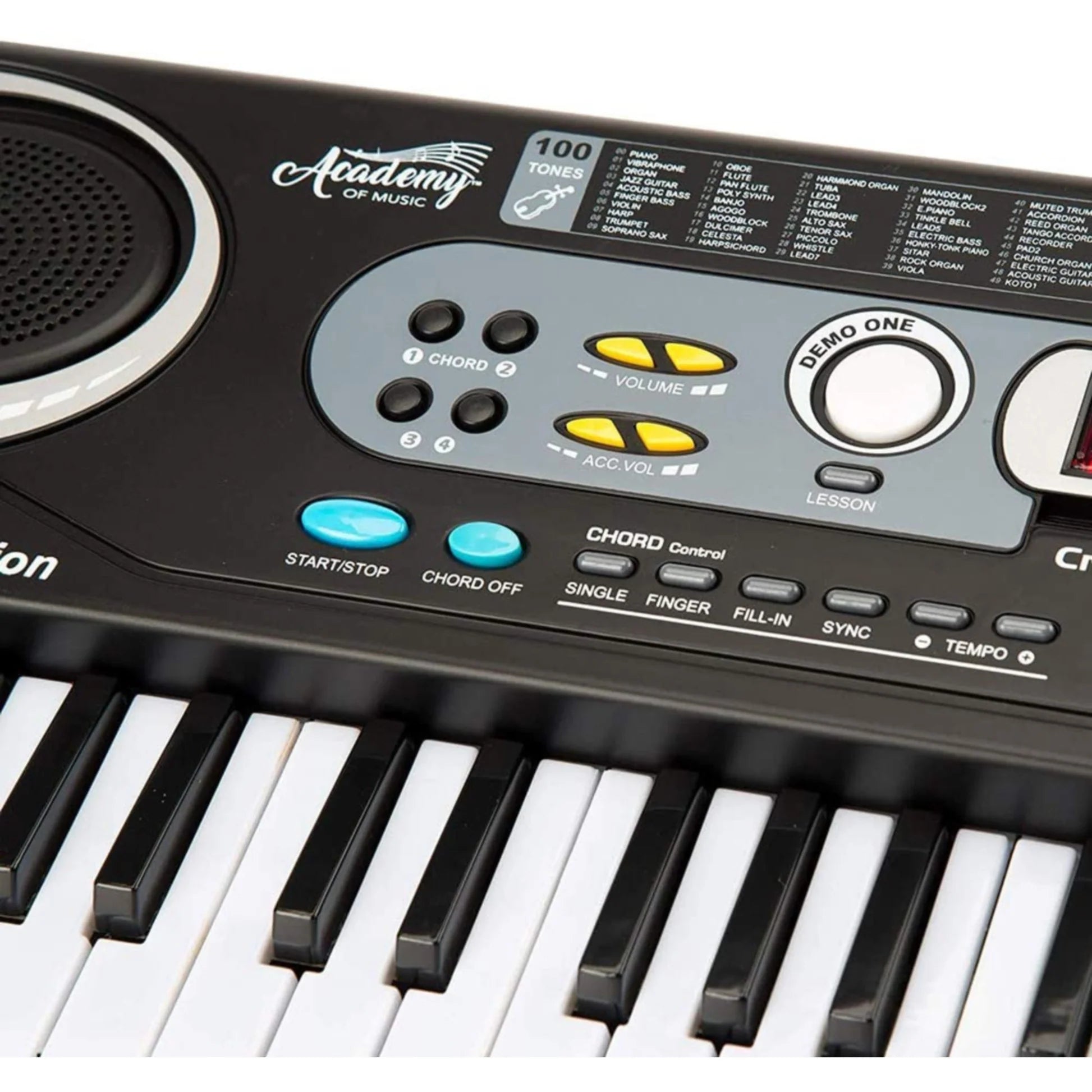 ACADEMY OF MUSIC - ELECTRONIC KEYBOARD 54 KEYS - Toyworld Frankston