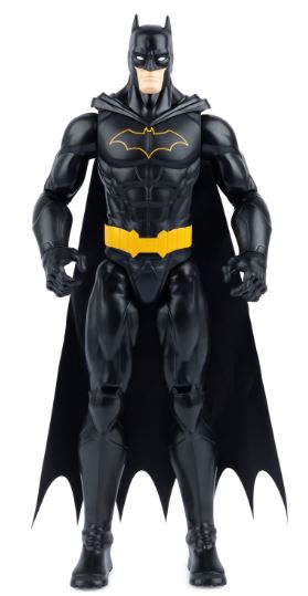 BATMAN 12 INCH FIGURE CLASSIC BLACK BATMAN - Toyworld Frankston