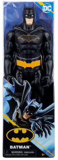 BATMAN 12 INCH FIGURE CLASSIC BLACK BATMAN