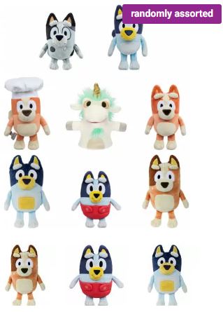 BLUEY - BLUEY AND FRIENDS SERIES 11 PLUSH ASSORTMENT - Toyworld Frankston
