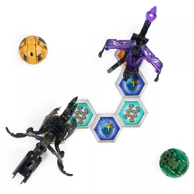 BAKUGAN LEGENDS COLLECTION - MAXODON, HYENIX, HANOJ, NILLIOUS - Toyworld Frankston