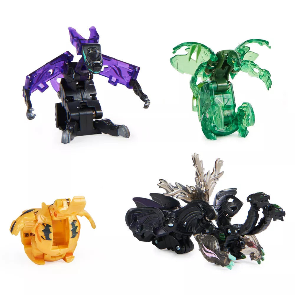BAKUGAN LEGENDS COLLECTION - MAXODON, HYENIX, HANOJ, NILLIOUS - Toyworld Frankston