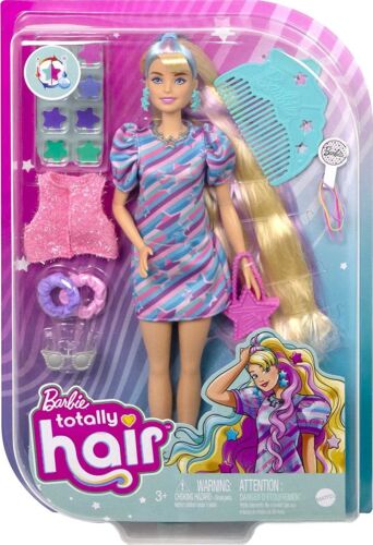 BARBIE - TOTALLY HAIR - BLONDE HAIRED DOLL - Toyworld Frankston
