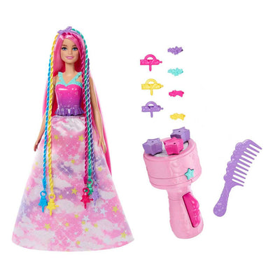 BARBIE DREAMTOPIA - TWIST AND STYLE HAIRSTYLIST DOLL - Toyworld Frankston