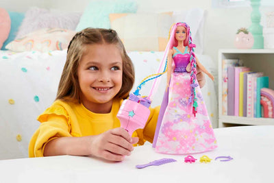 BARBIE DREAMTOPIA - TWIST AND STYLE HAIRSTYLIST DOLL - Toyworld Frankston