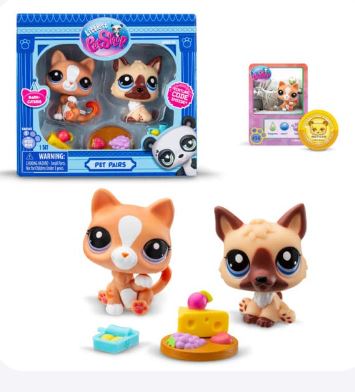 LITTLEST PET SHOP - BARK-CUTERIE PET PAIR - Toyworld Frankston