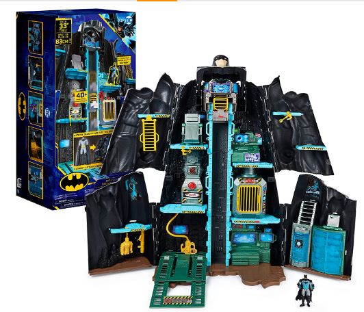BATMAN TRANSFORMING 33 INCH PLAYSET - BAT TECH BATCAVE - Toyworld Frankston