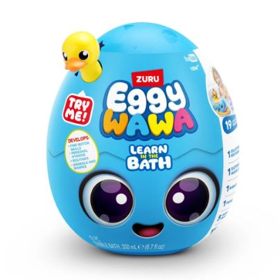 ZURU EGGY WAWA - LEARN IN THE BATH BATHTIME SURPRISE EGG - Toyworld Frankston