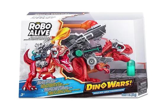 ZURU ROBO ALIVE DINO WARS - GIANT BATTLING T REX - Toyworld Frankston