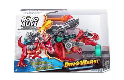 ZURU ROBO ALIVE DINO WARS - GIANT BATTLING T REX - Toyworld Frankston