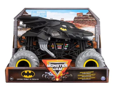 MONSTER JAM 1:24 DIECAST TRUCKS - BATMAN - Toyworld Frankston