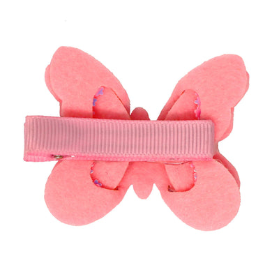 PINK POPPY - SPARKLING BUTTERLY CLIPS - Toyworld Frankston