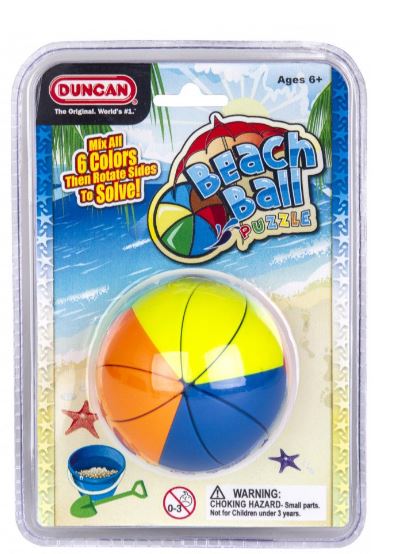 DUNCAN COLOURED BEACH BALL PUZZLE - Toyworld Frankston