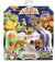 AKEDO TEENAGE MUTANT NINJA TURTLES MINI BATTLING ACTION WARRIORS - MICHELANGELO VS BEBOP - Toyworld Frankston