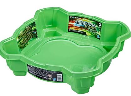 BEYBLADE QUAD DRIVE BEYSTADIUM GREEN - Toyworld Frankston